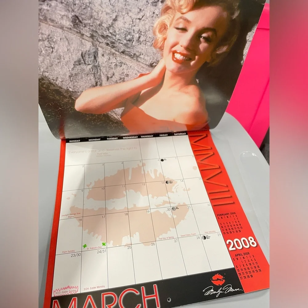 Marilyn Monroe Posters, 2008 Calendar, Collectible